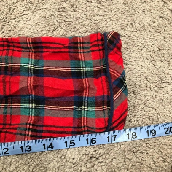 Victoria’s Secret Red Women’s flannel top pj shirt Size Small - Picture 3 of 8